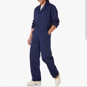 Navy RED KAP Work Coveralls L NWOT